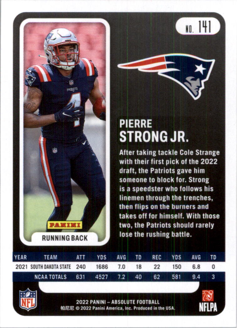 2022 Absolute Retail Football Card Pick (Base)