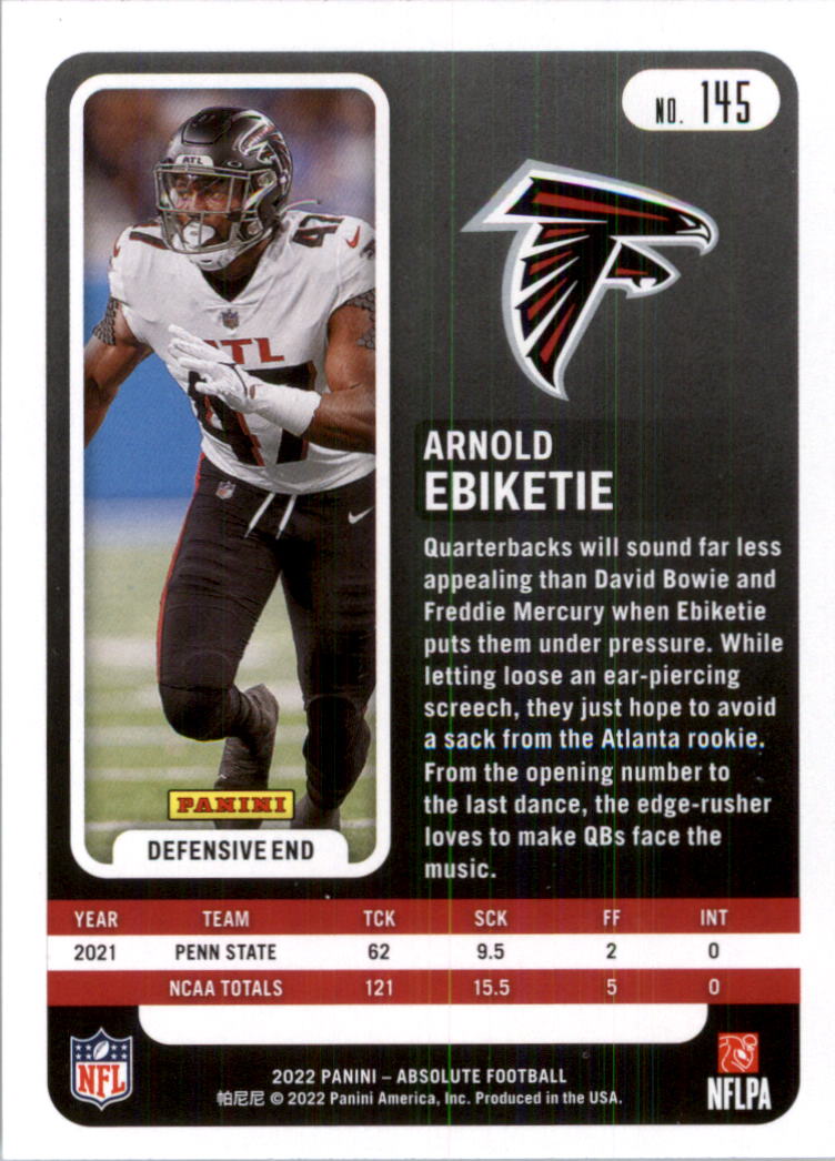 2022 Absolute Retail Football Card Pick (Base)