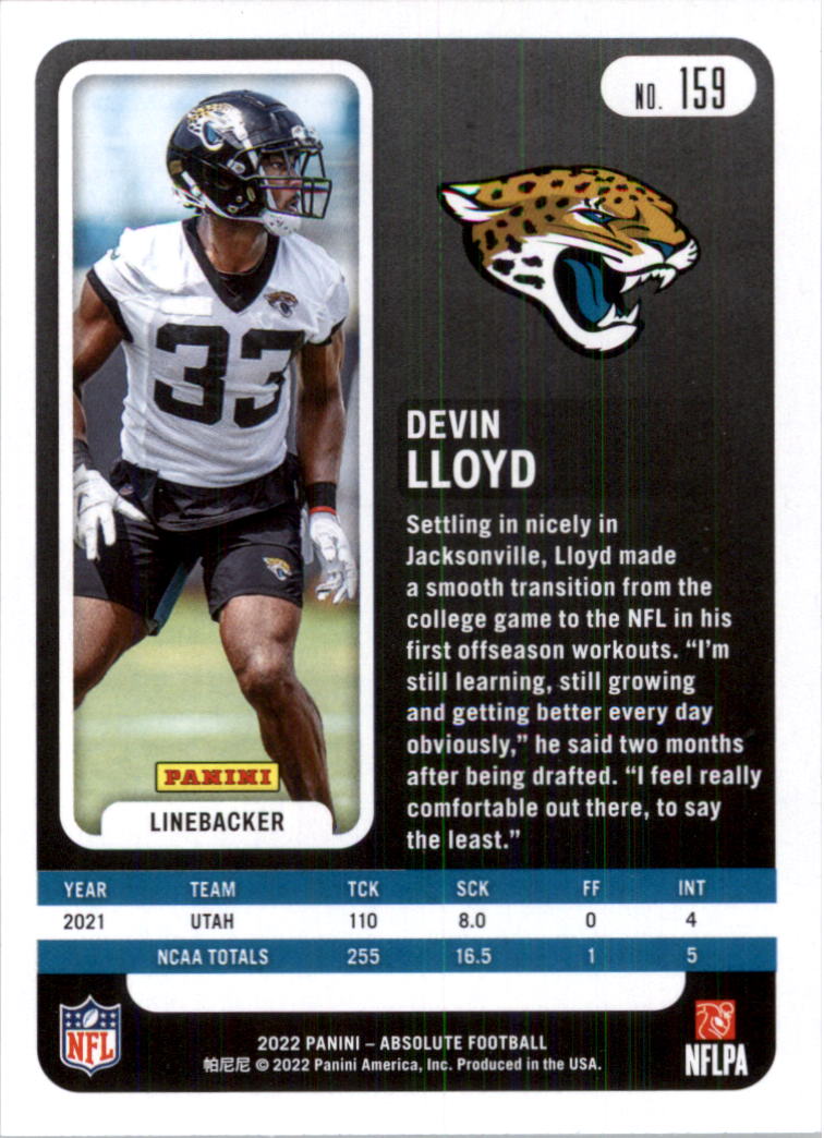 2022 Absolute Retail Football Card Pick (Base)