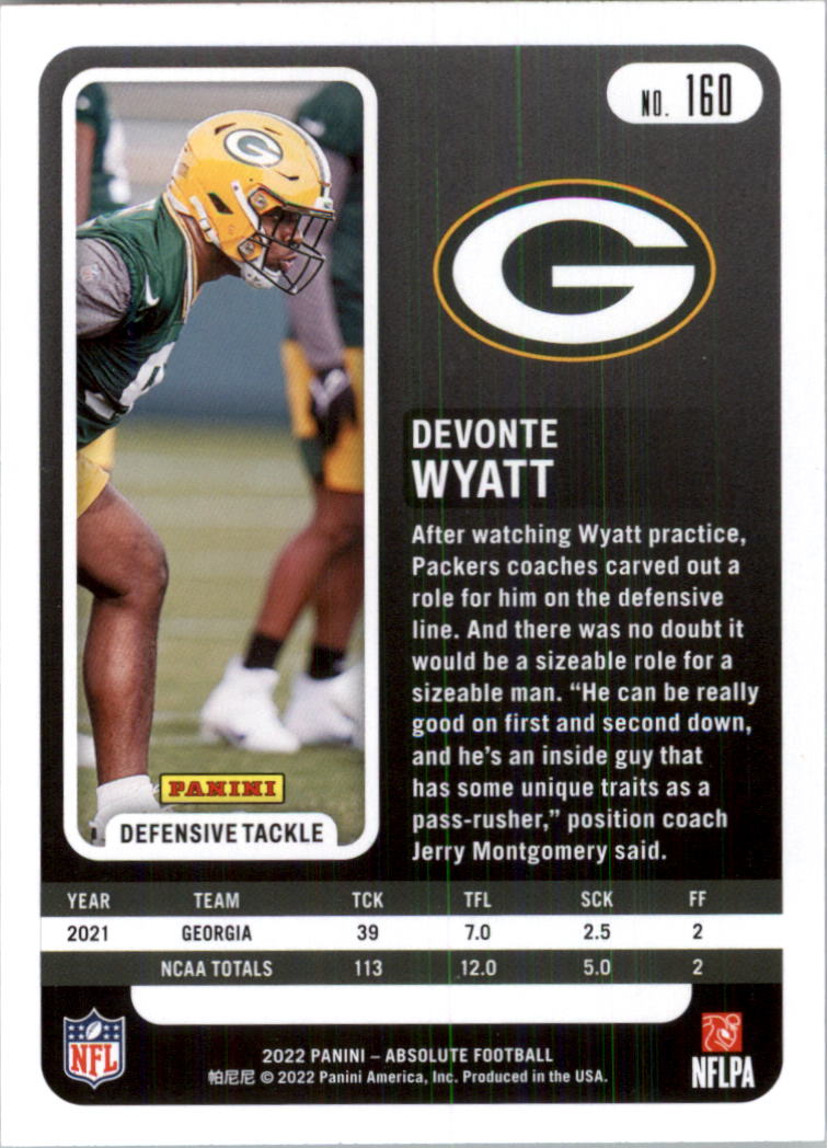 2022 Absolute Retail Football Card Pick (Base)