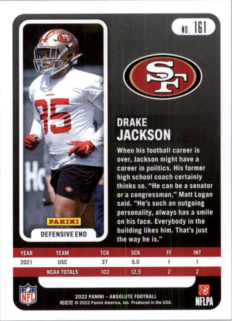 2022 Absolute Retail Football Card Pick (Base)