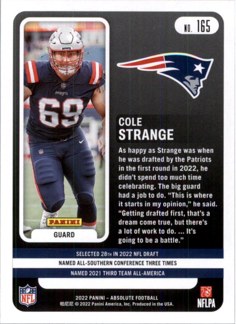 2022 Absolute Retail Football Card Pick (Base)