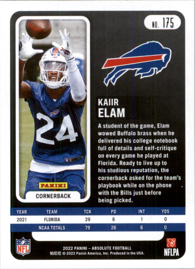 2022 Absolute Retail Football Card Pick (Base)