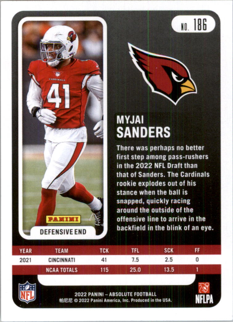 2022 Absolute Retail Football Card Pick (Base)