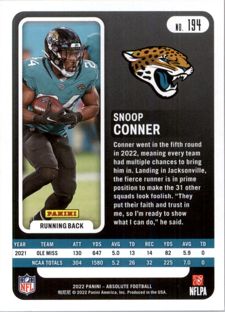 2022 Absolute Retail Football Card Pick (Base)