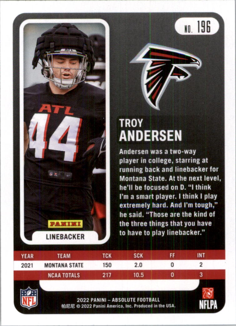 2022 Absolute Retail Football Card Pick (Base)