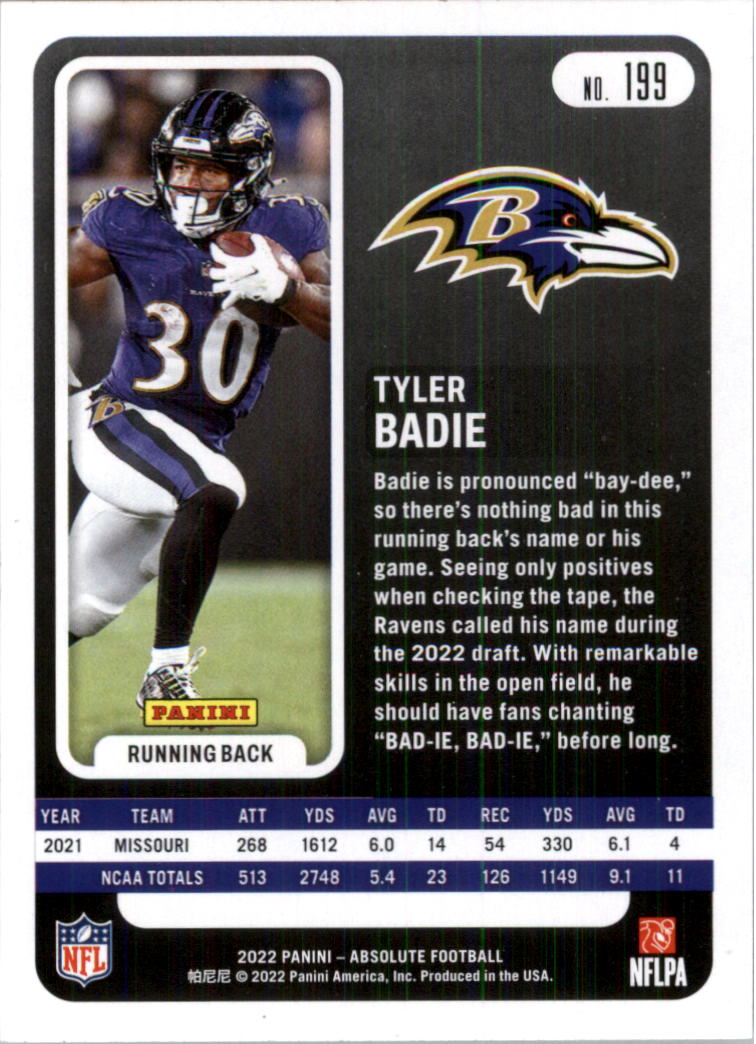 2022 Absolute Retail Football Card Pick (Base)