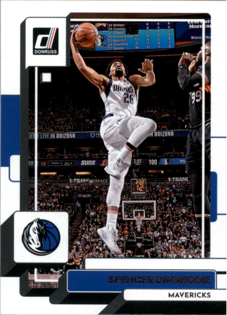 202223 Donruss 144 Spencer Dinwiddie NMMT
