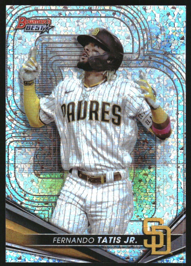 2022 Bowman's Best Mini Diamond Refractors #18 Fernando Tatis Jr.