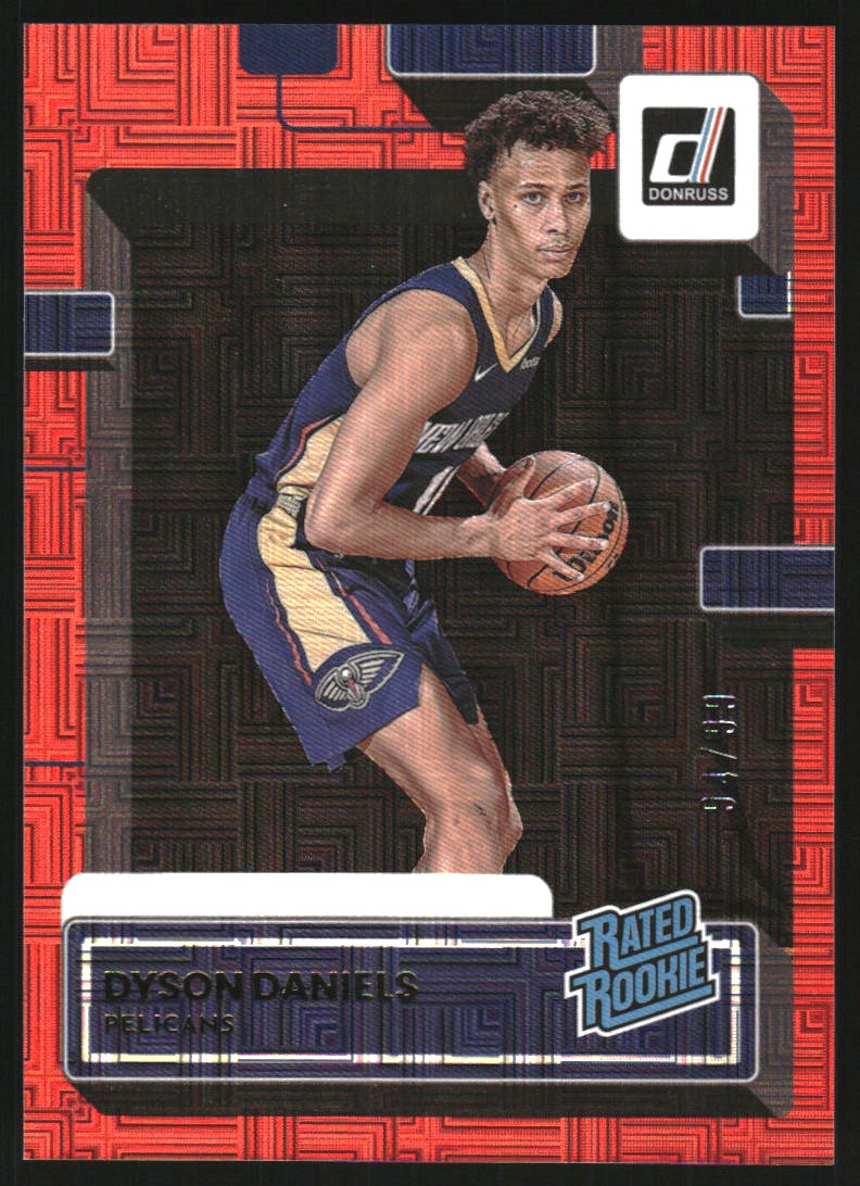 2022-23 Donruss Choice Red #208 Dyson Daniels RR