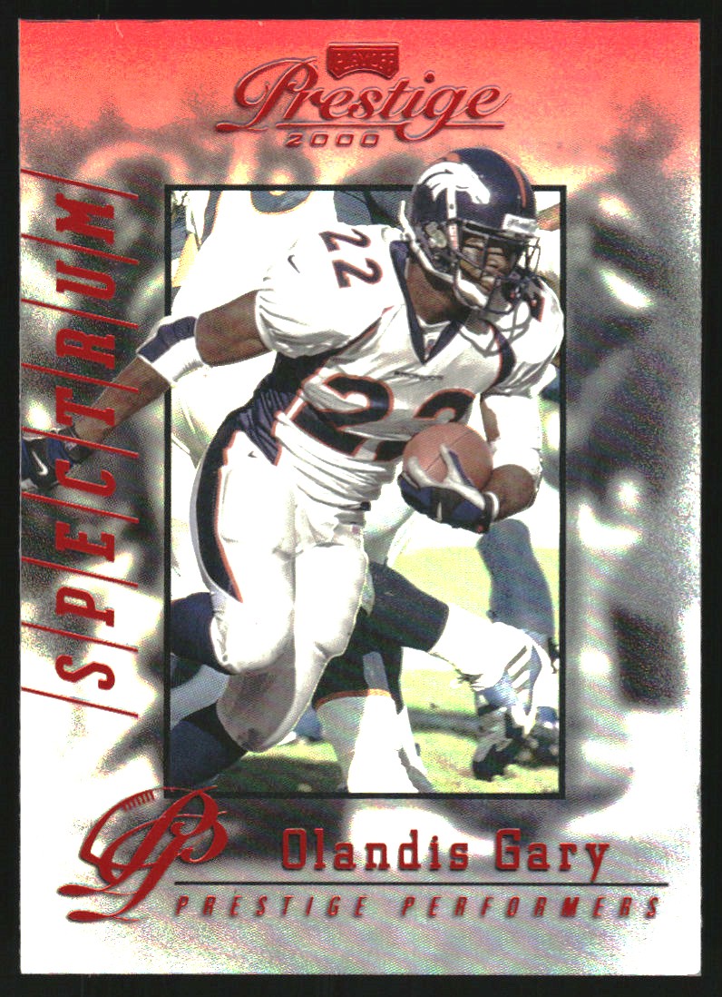 2000 Playoff Prestige Spectrum Red #213 Olandis Gary PP