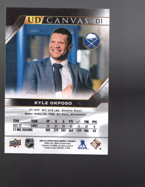 2022-23 Upper Deck Series 2 - Welcome To #WT-4 Buffalo Sabres