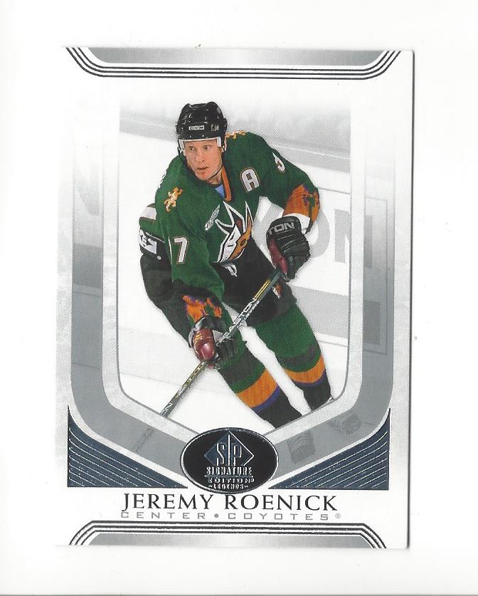 2020-21 SP Signature Legends Hockey Singles (1-150) - You Choose