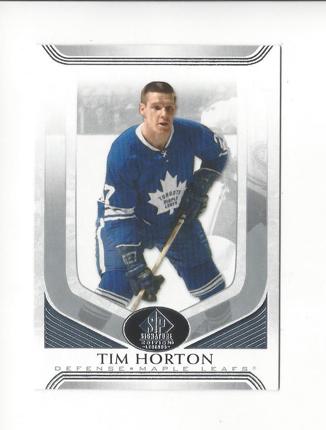 2020-21 SP Signature Legends Hockey Singles (1-150) - You Choose