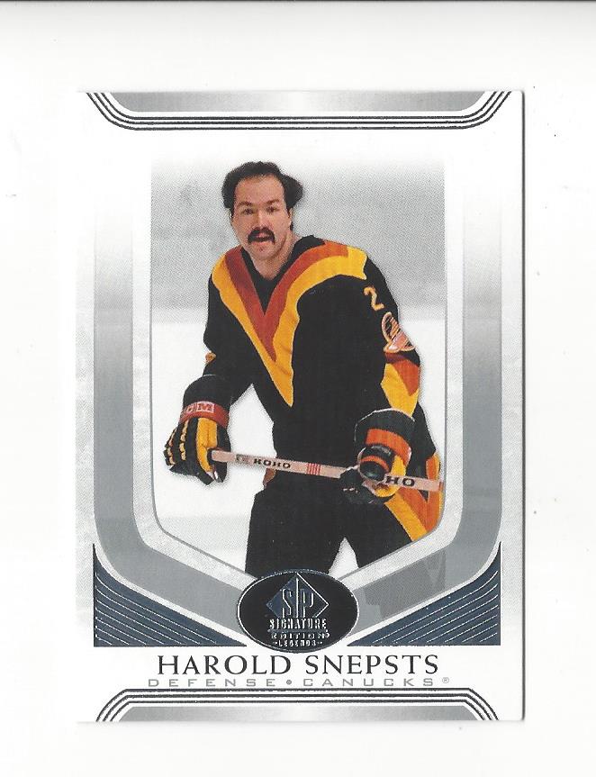 2020-21 SP Signature Legends Hockey Singles (1-150) - You Choose