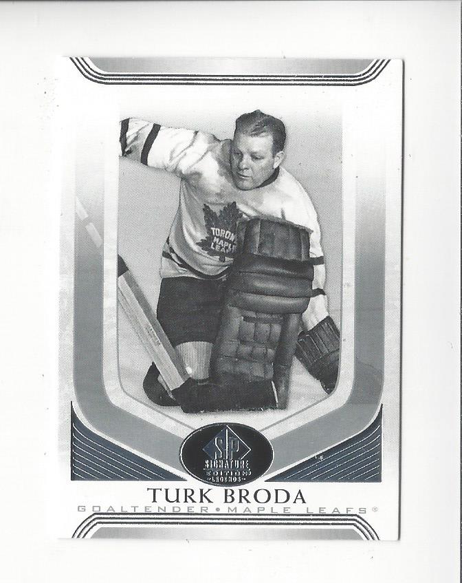 2020-21 SP Signature Legends Hockey Singles (1-150) - You Choose