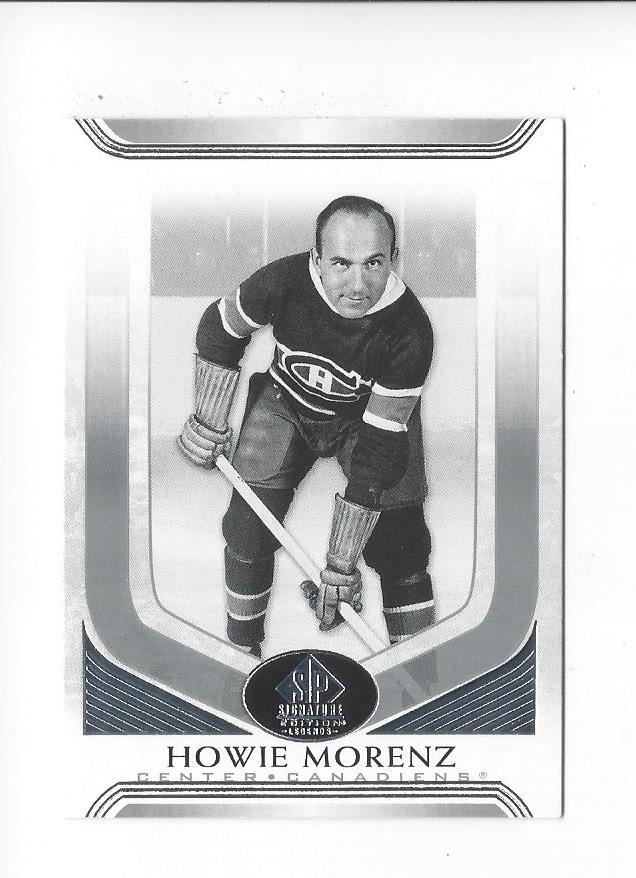 2020-21 SP Signature Legends Hockey Singles (1-150) - You Choose