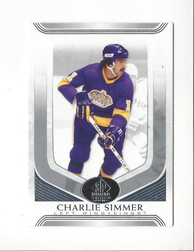 2020-21 SP Signature Legends Hockey Singles (1-150) - You Choose