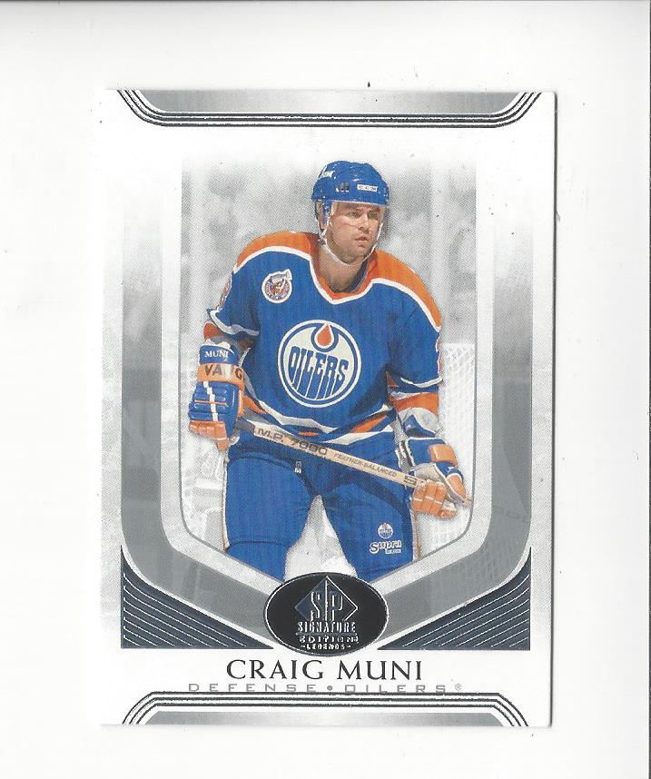 2020-21 SP Signature Legends Hockey Singles (1-150) - You Choose