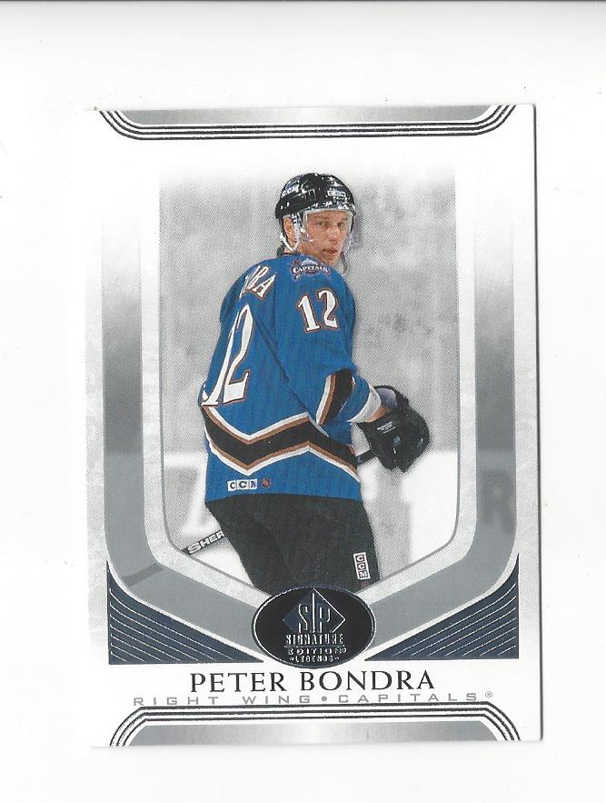 2020-21 SP Signature Legends Hockey Singles (1-150) - You Choose