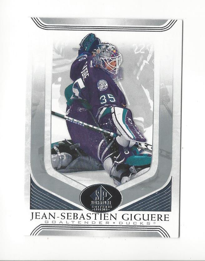 2020-21 SP Signature Legends Hockey Singles (1-150) - You Choose