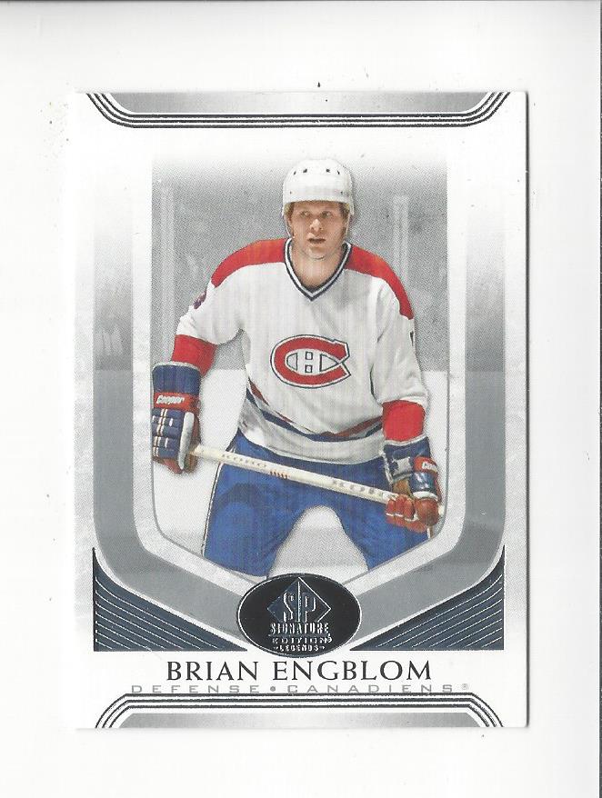 2020-21 SP Signature Legends Hockey Singles (1-150) - You Choose