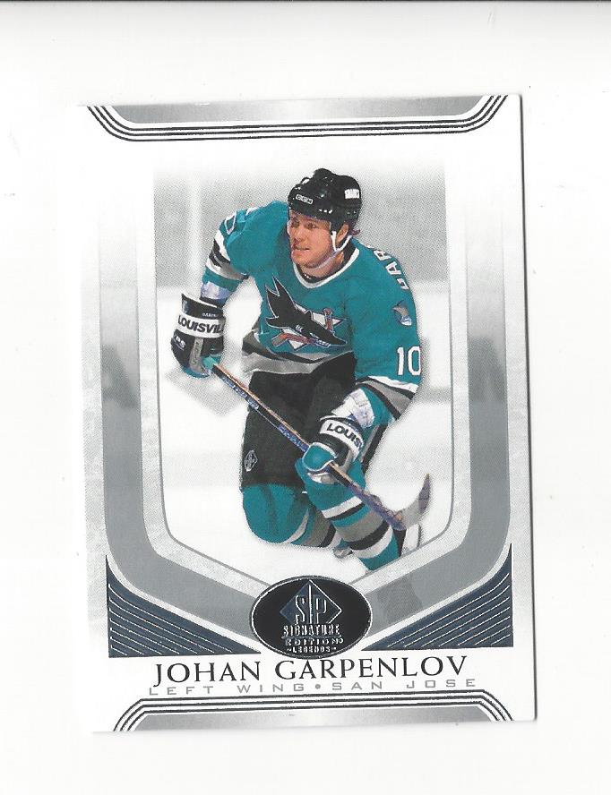 2020-21 SP Signature Legends Hockey Singles (1-150) - You Choose