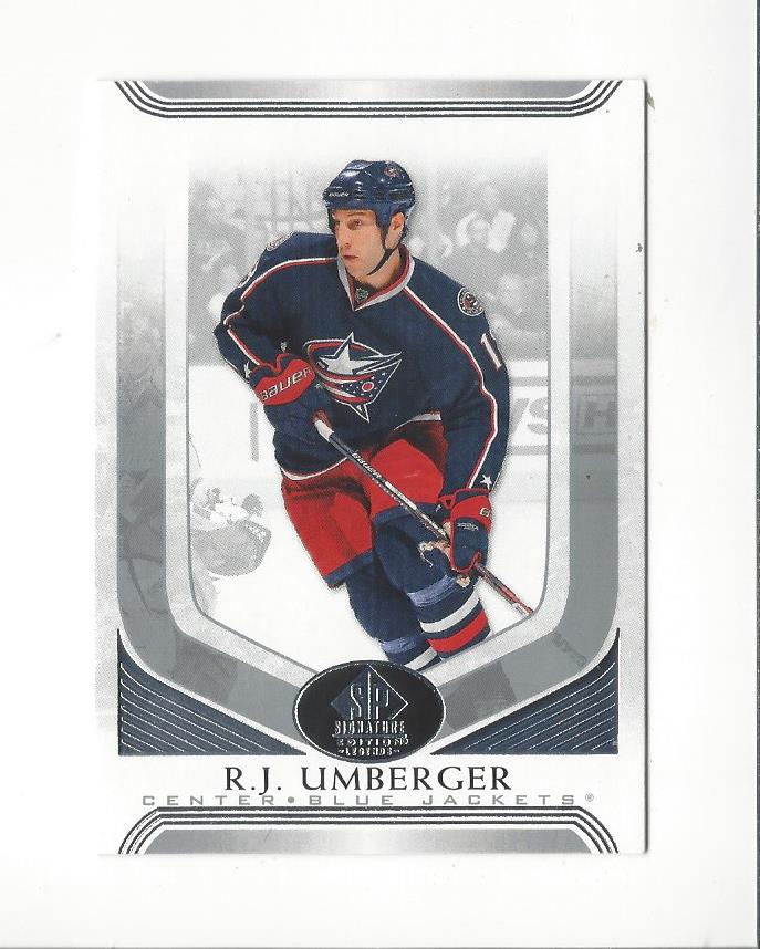 2020-21 SP Signature Legends Hockey Singles (1-150) - You Choose