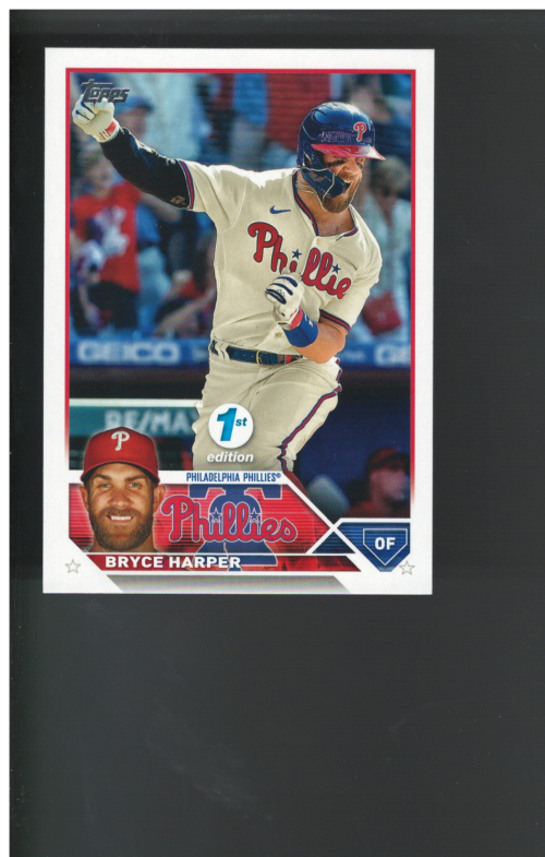 B6649- 2023 Topps 1st Ausgabe Baseball Karten 1-250 -du Pick- 15 + Free US - Bild 2 von 9