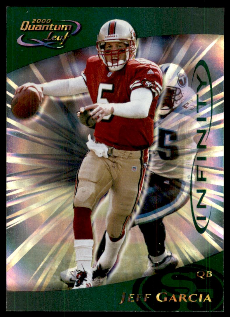 2000 Quantum Leaf Infinity Green #249 Jeff Garcia