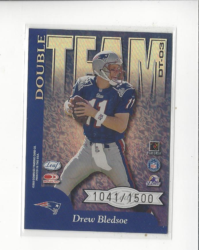 2000 Quantum Leaf Double Team #DT3 K.Faulk/D.Bledsoe