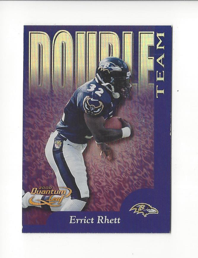 2000 Quantum Leaf Double Team #DT9 E.Rhett/T.Banks