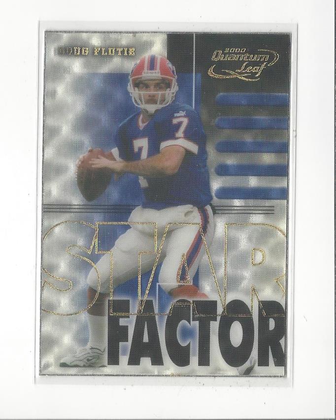 2000 Quantum Leaf Star Factor #SF39 Doug Flutie