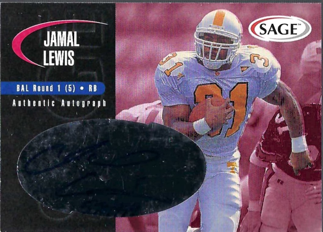 Jamal Lewis Autographed Memorabilia