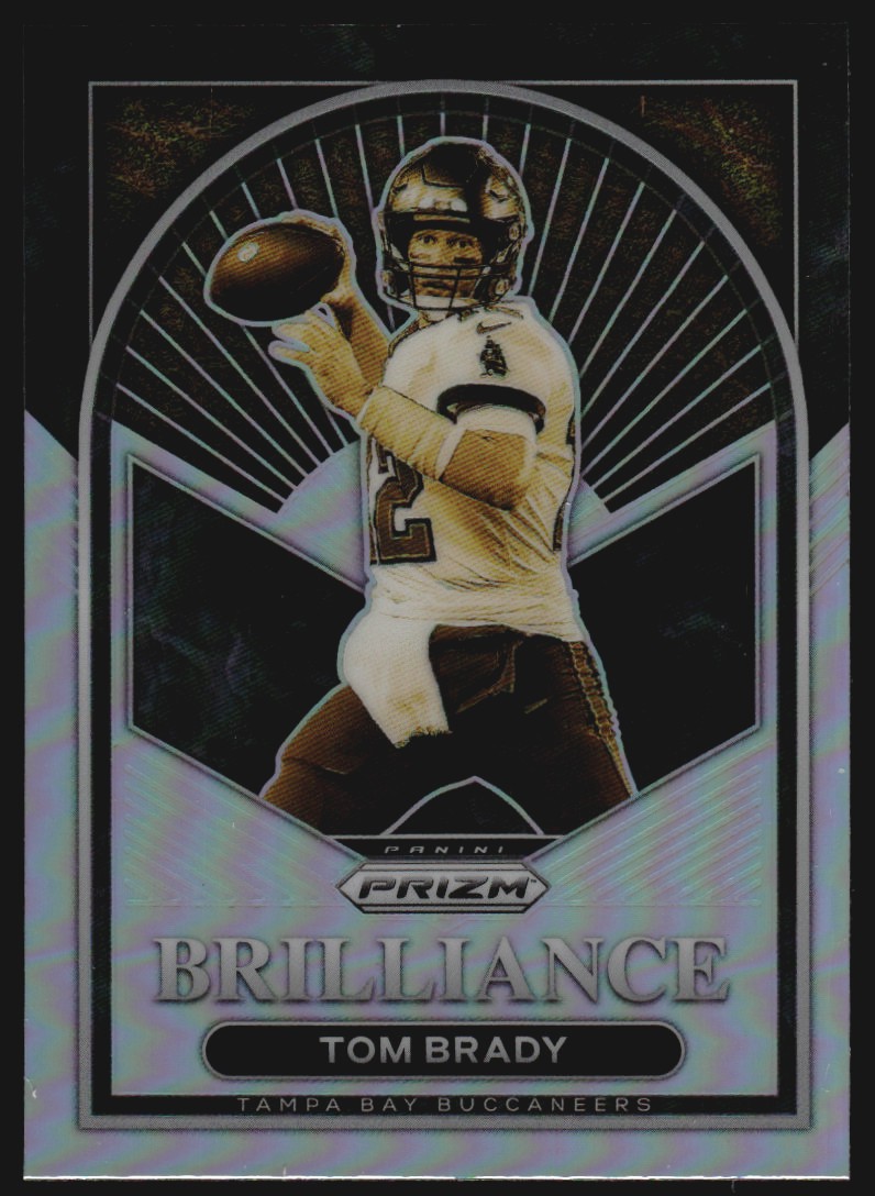 2022 Panini Prizm Brilliance Prizms Silver #1 Tom Brady
