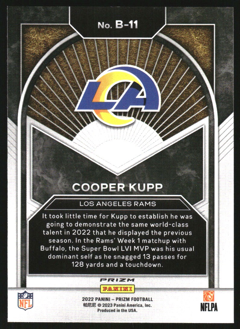 2022 Panini Prizm Brilliance Prizms Silver #11 Cooper Kupp