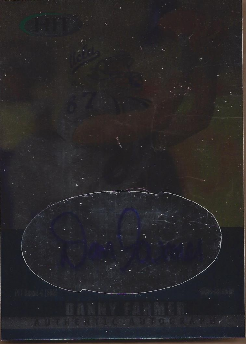 2000 SAGE HIT Autographs Diamond #28 Danny Farmer