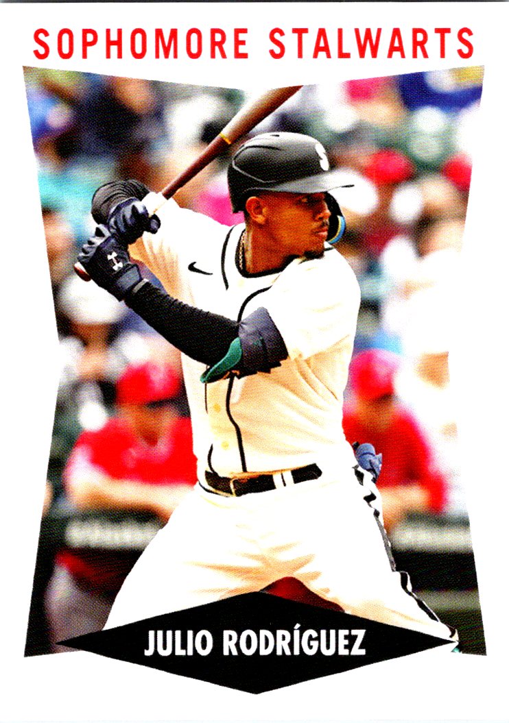 2023 Topps Throwback Thursday #17 Julio Rodriguez/1110*/'60 Topps BB
