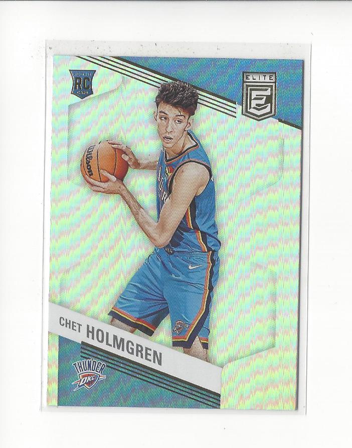 2022-23 Elite #241 Chet Holmgren RC Rookie Thunder