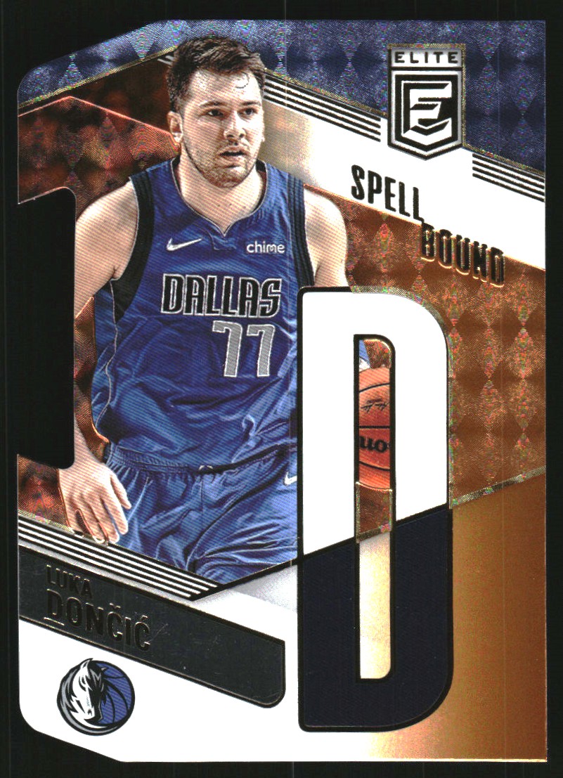 Luka Doncic Spell Bound カードセット 2022-23 Panini Spectra Asia Black and White #92 Luka Doncic on