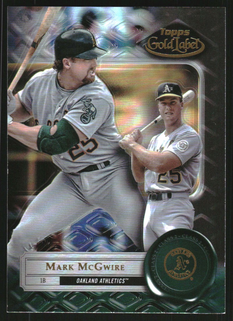 2022 Topps Gold Label Class 2 Black #46 Mark McGwire