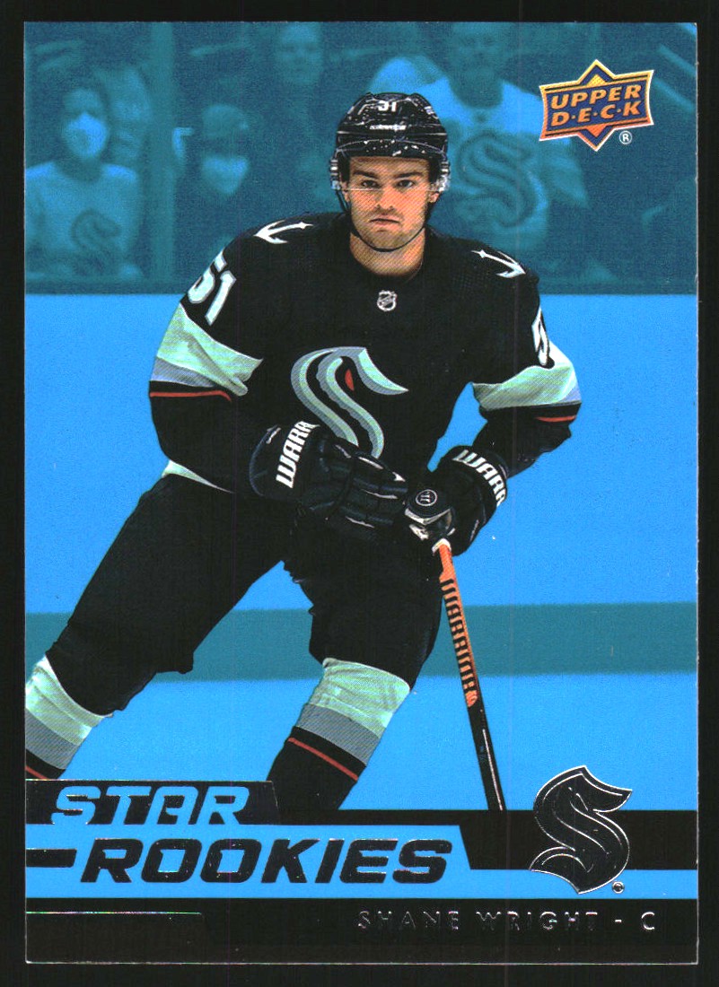 2022-23 Upper Deck Star Rookies Blue #1 Shane Wright