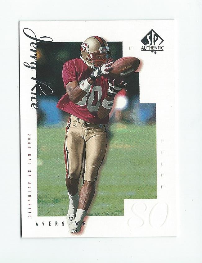 2000 SP Authentic #75 Jerry Rice