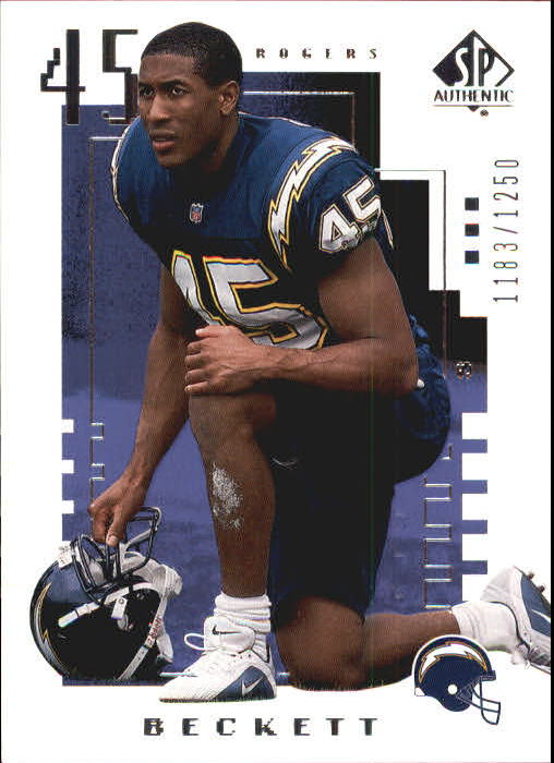 2000 SP Authentic #114 Rogers Beckett RC
