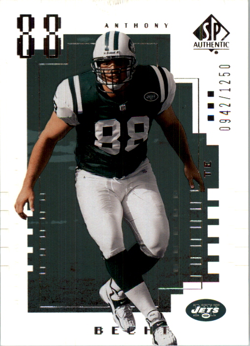 2000 SP Authentic #121 Anthony Becht RC