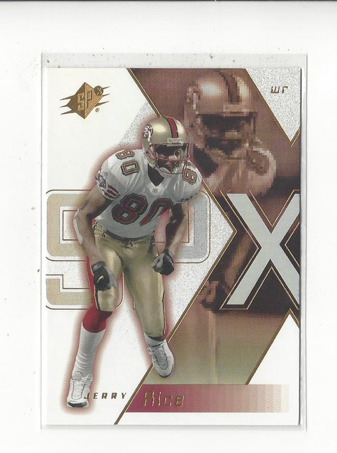 2000 SPx #76 Jerry Rice