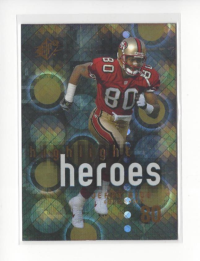 2000 SPx Highlight Heroes #HH7 Jerry Rice