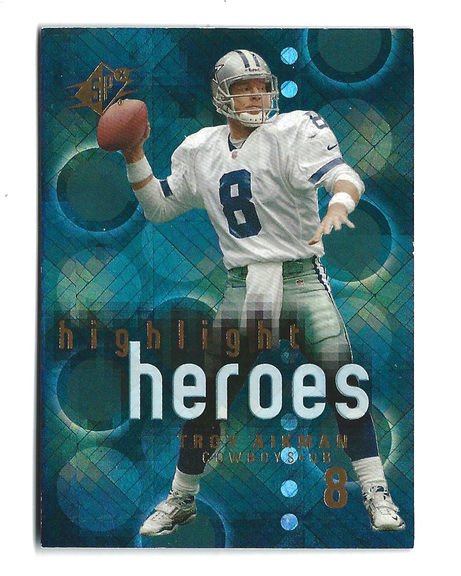 2000 SPx Highlight Heroes #HH10 Troy Aikman