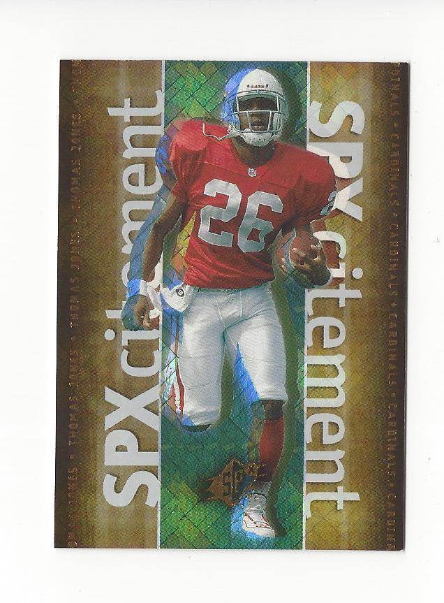 2000 SPx Spxcitement #XC5 Thomas Jones
