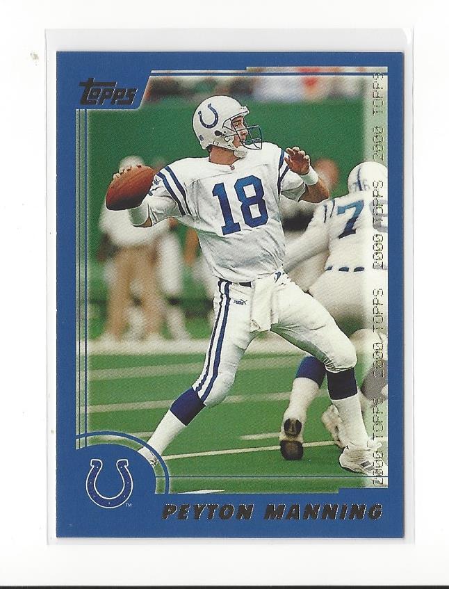 2000 Topps #100 Peyton Manning